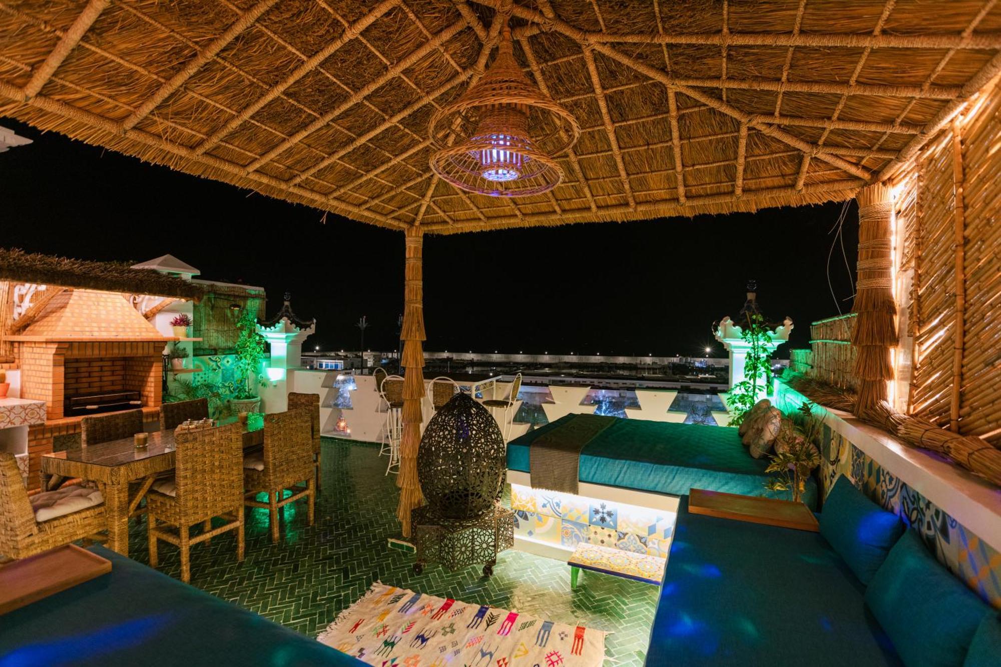 Riad Villa With Mediterranean Sea Views Of Spain And Gibraltar Tanger Exteriér fotografie