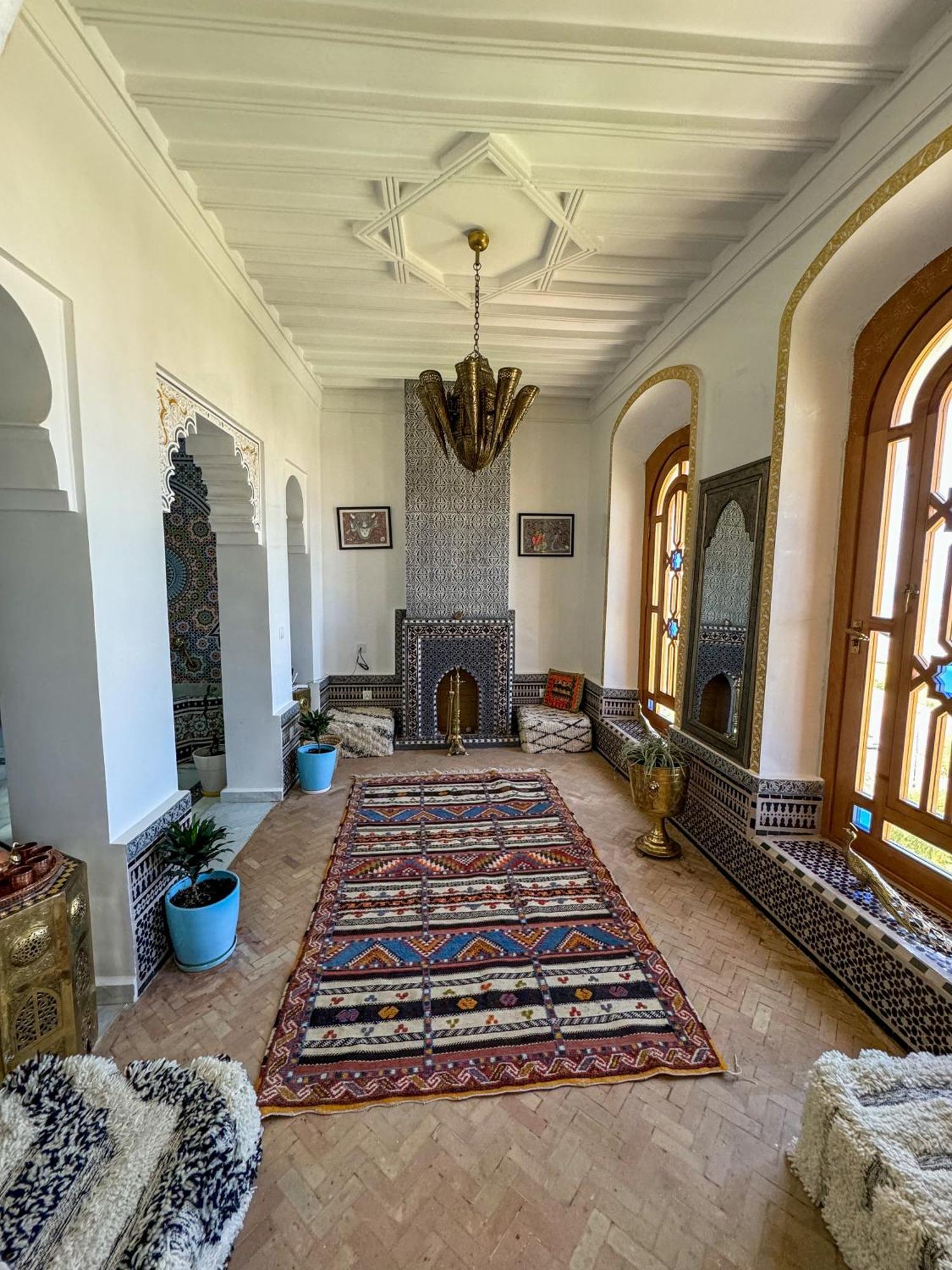 Riad Villa With Mediterranean Sea Views Of Spain And Gibraltar Tanger Exteriér fotografie