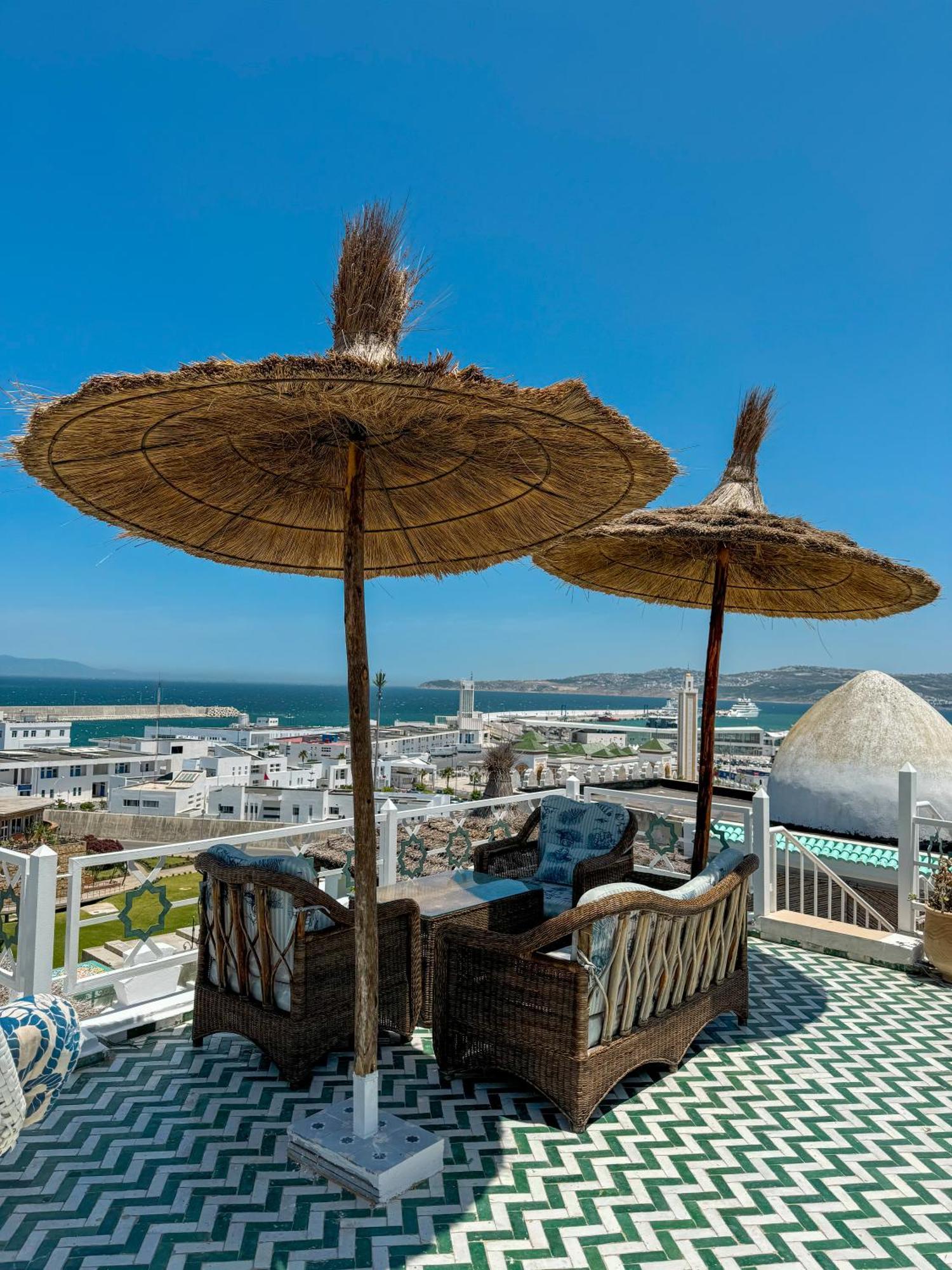 Riad Villa With Mediterranean Sea Views Of Spain And Gibraltar Tanger Exteriér fotografie